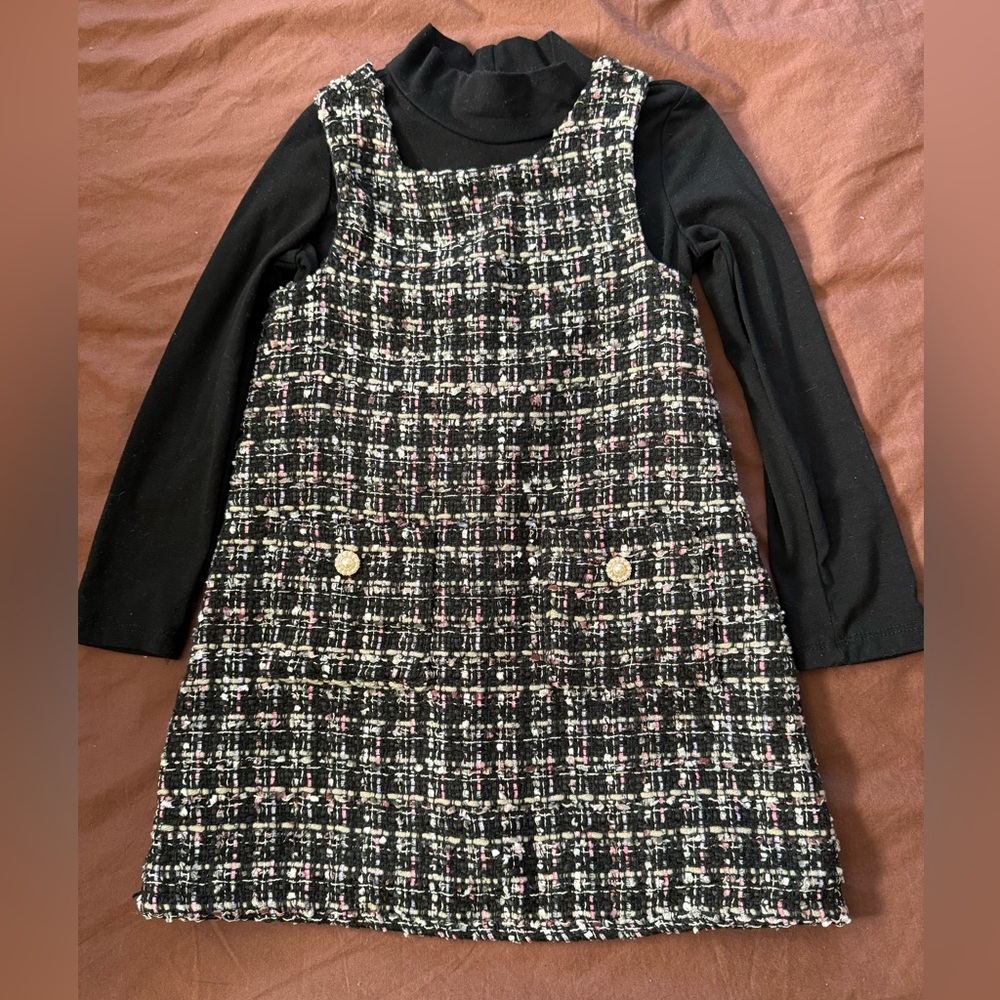 Rachel Zoe kids Tweed Dress
